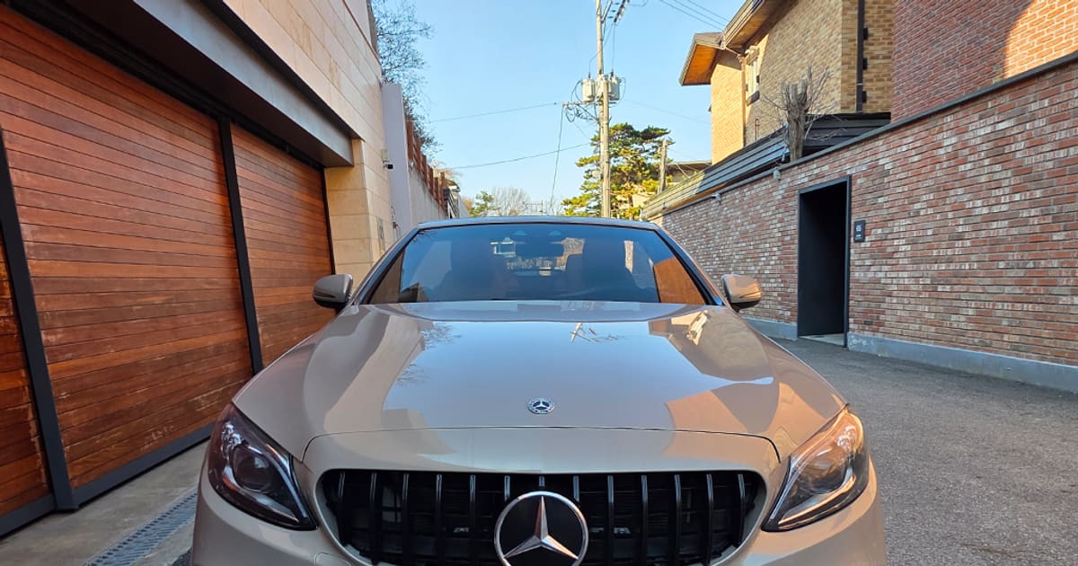 벤츠 C200 카브리올레 2020